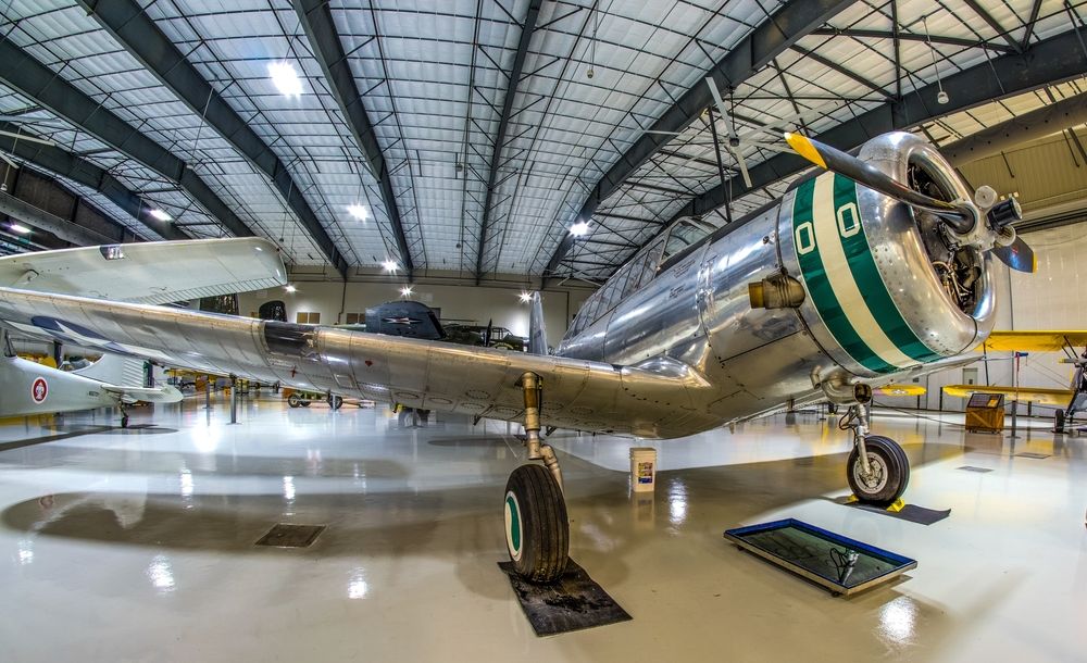 Display in Lone Star Flight Museum