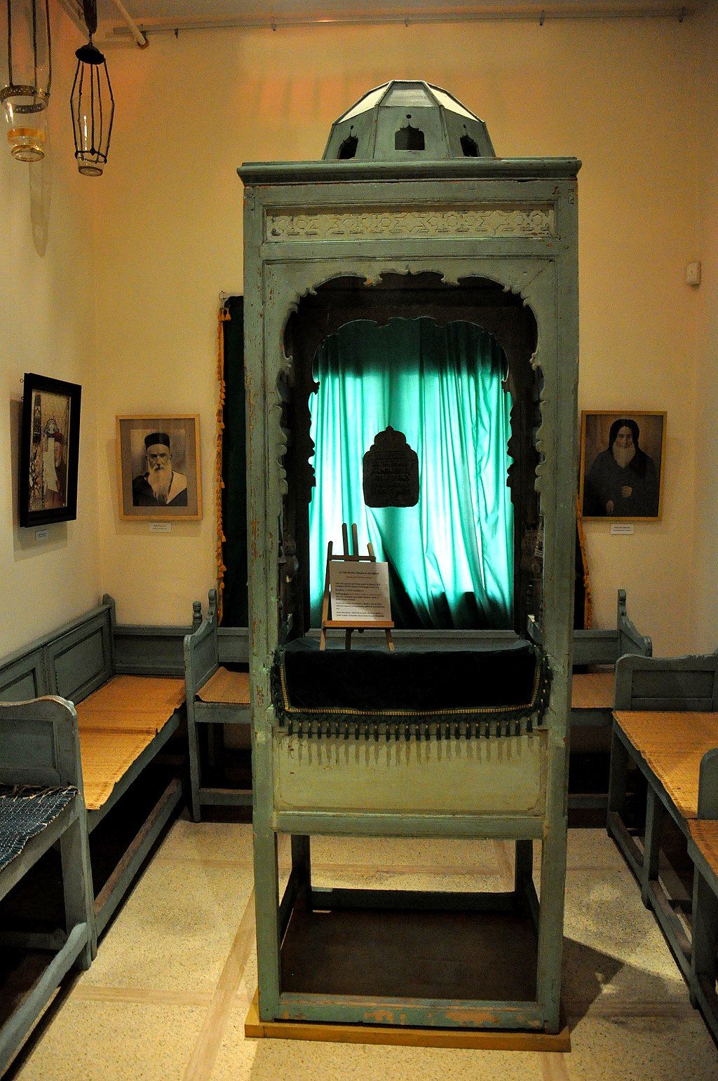 One of the halls in Museum of Moroccan Judaism