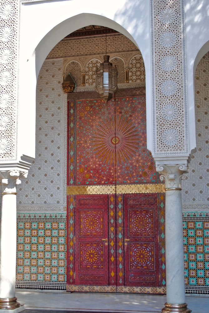 Side entrance of Royal Palace of Casablanca