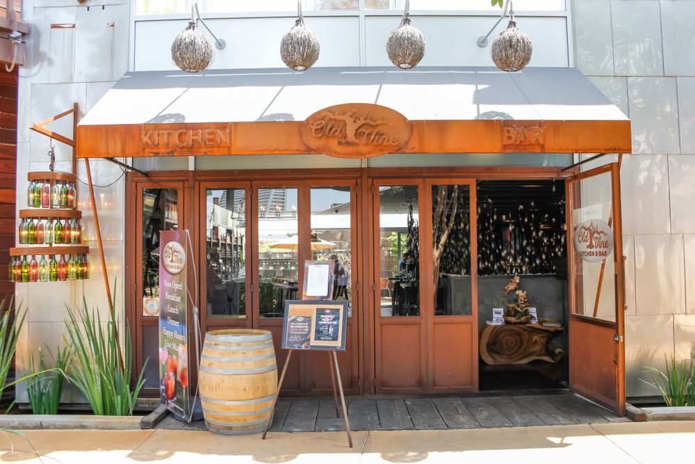 Exterior of Old Vine Kitchen and Bar