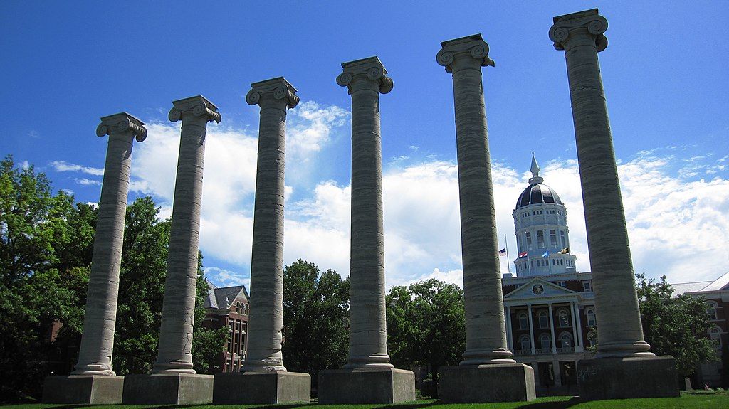Columns at Francis Quadrangle