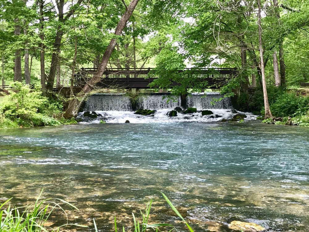 The waters of Maramec Springs Park