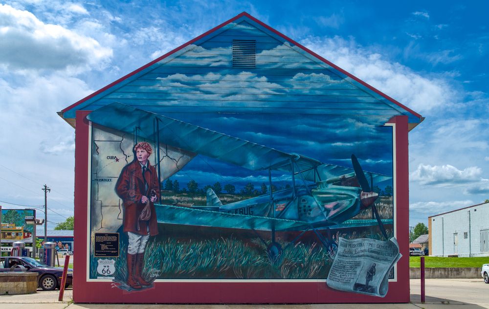 A mural at the outskirts of Route 66