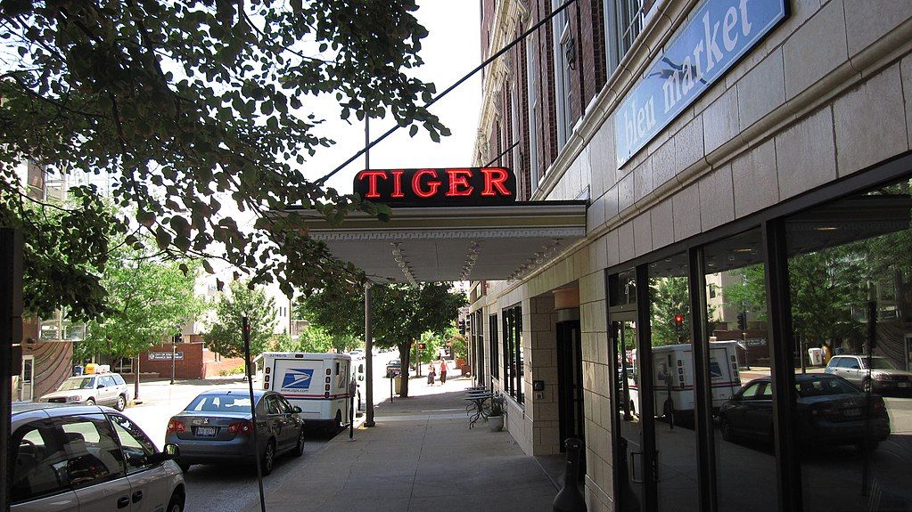 Signage of Tiger Hotel