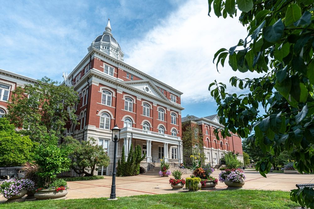 Jesse hall at the University of Missouri