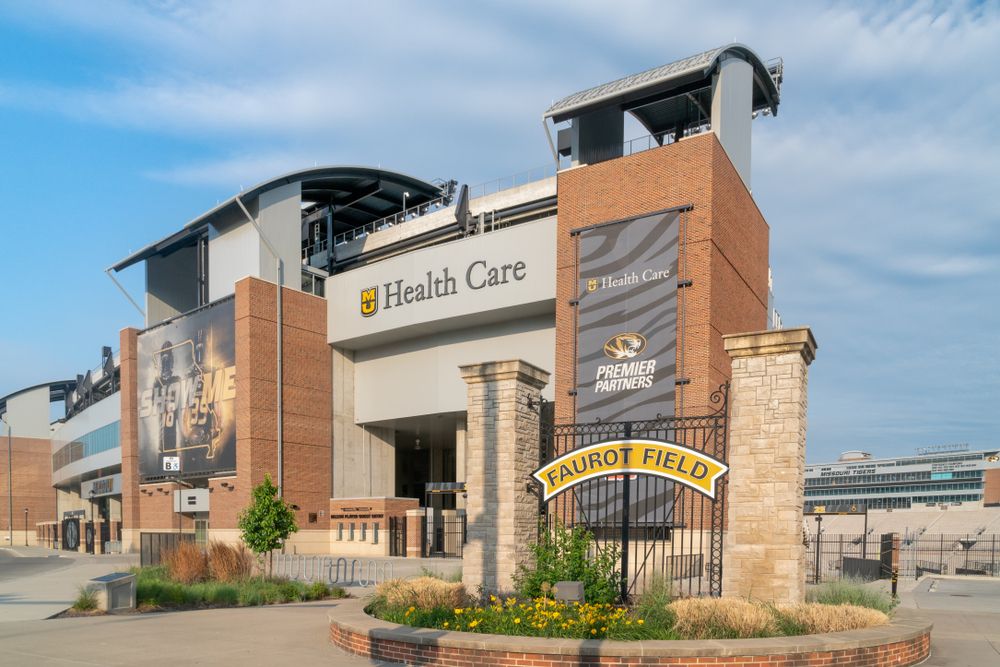 Faurot field at the University of Missouri