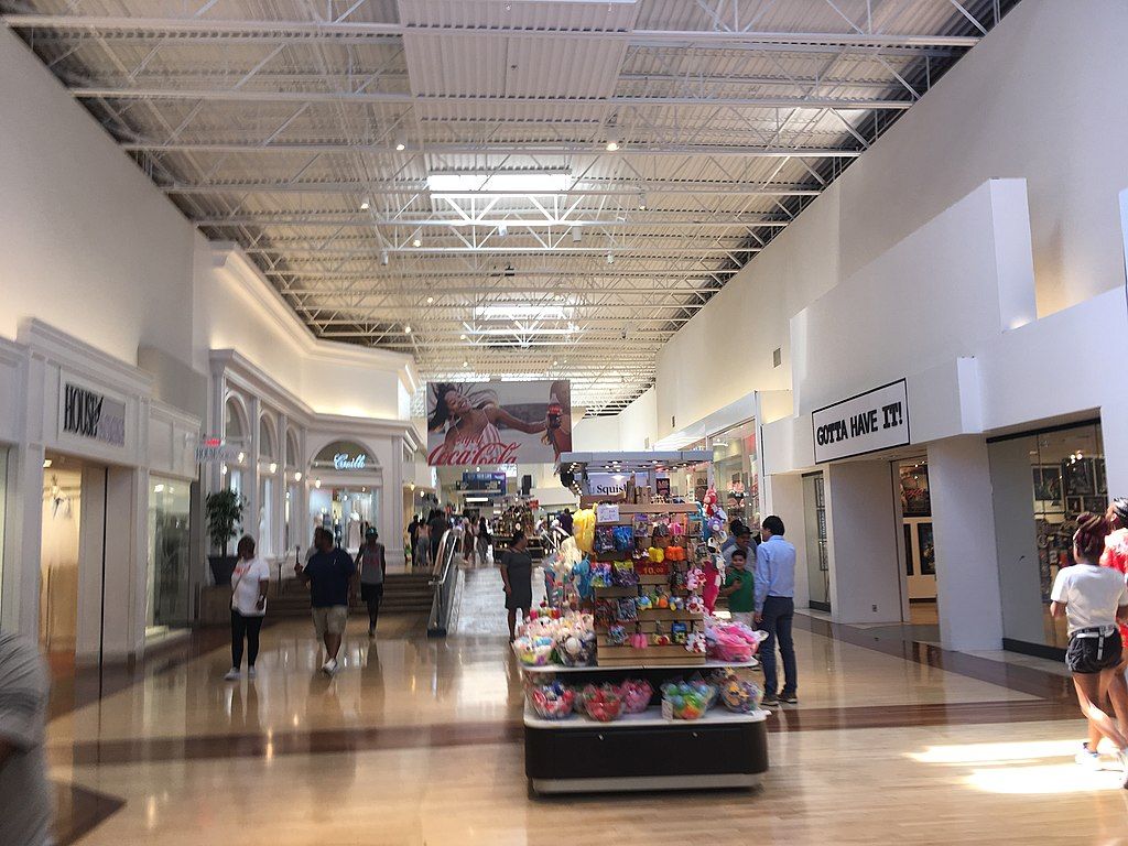 Interior of Concord Mills Mall