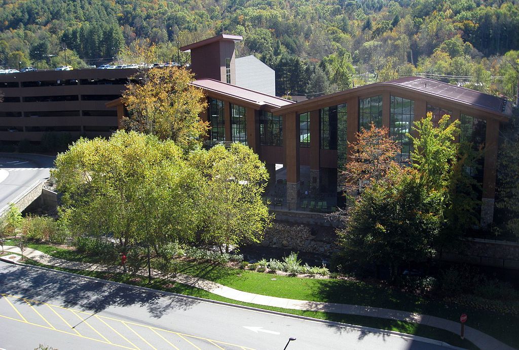 Exterior of Harrah’s Cherokee Casino