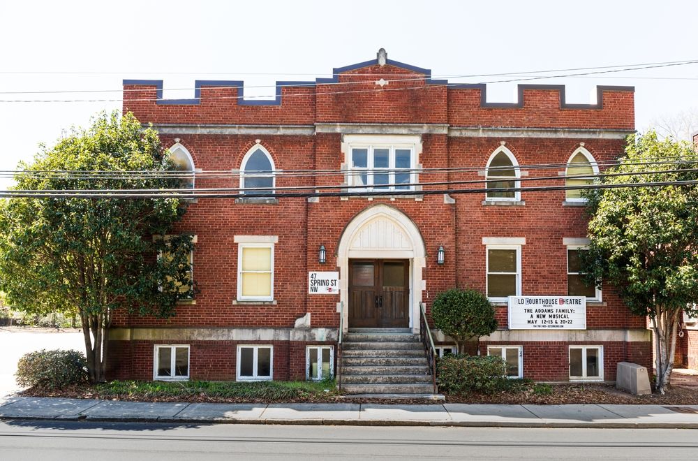Exterior of the Old Courthouse Theatre