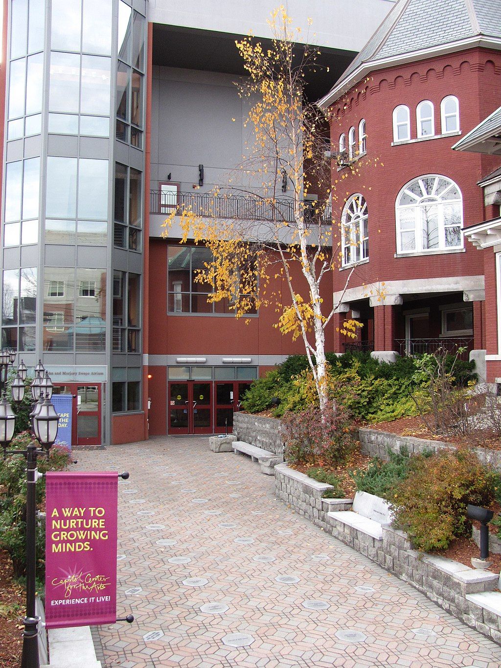 Exterior of Capitol Center for the Arts