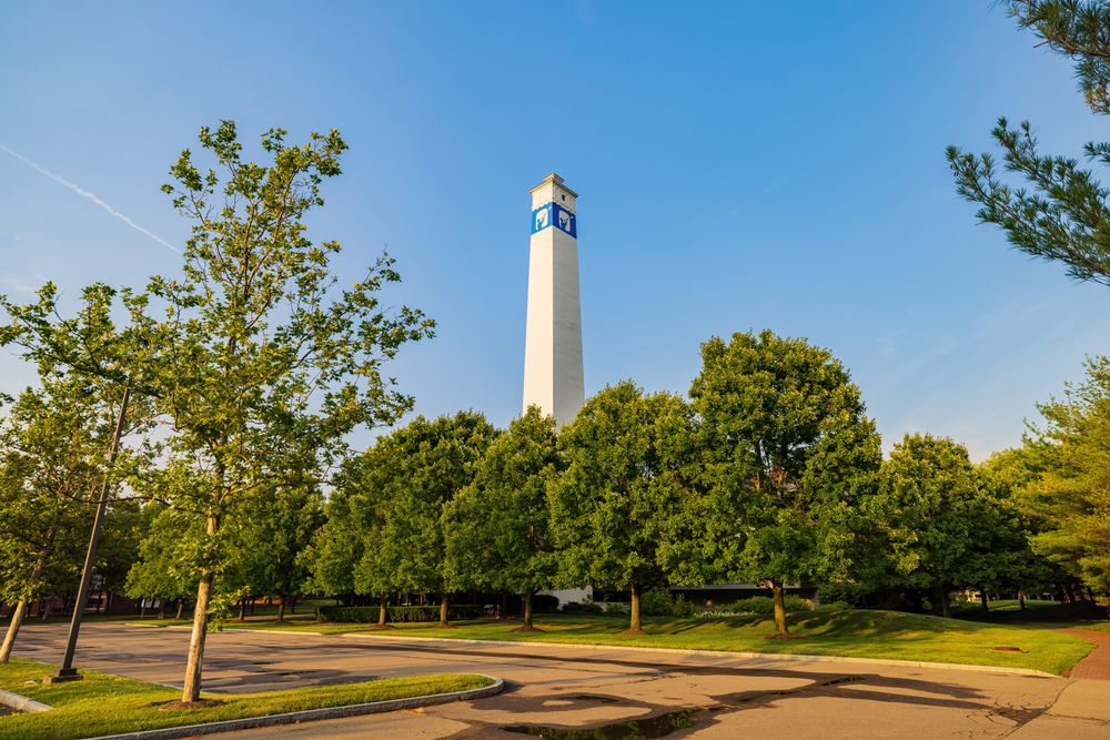 Daytime view of Little Joe Tower