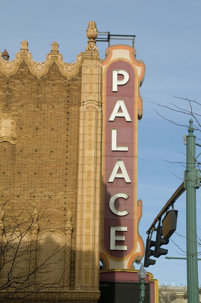 Signage of Canton Palace Theatre