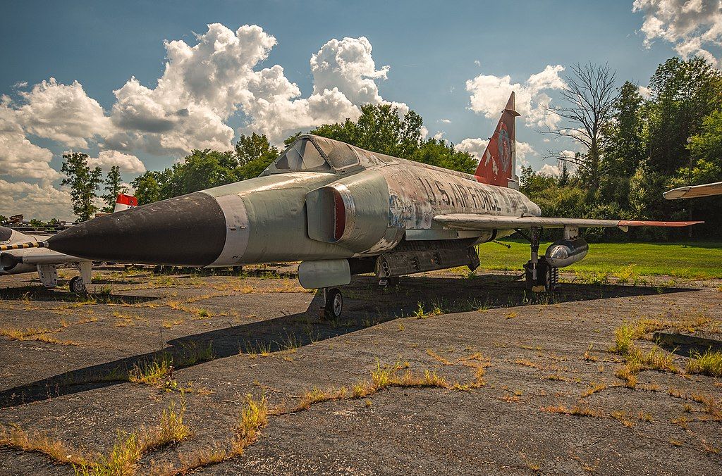Delta dagger aircraft at MAPS Air Museum