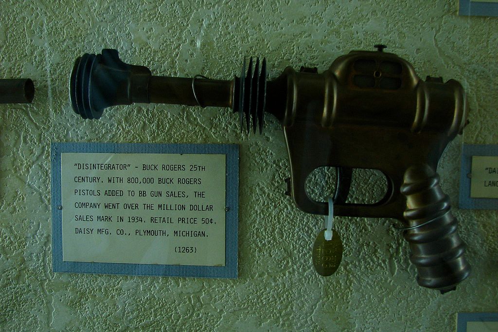 An antique gun in the J.M. Davis Arms & Historical Museum