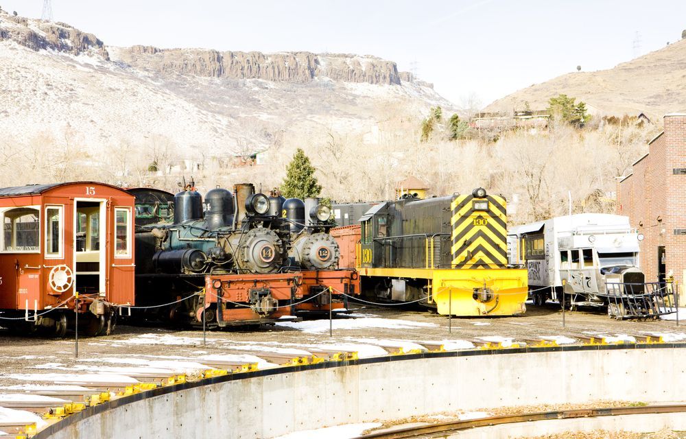 Locomotives at Colorado Railroad Museum