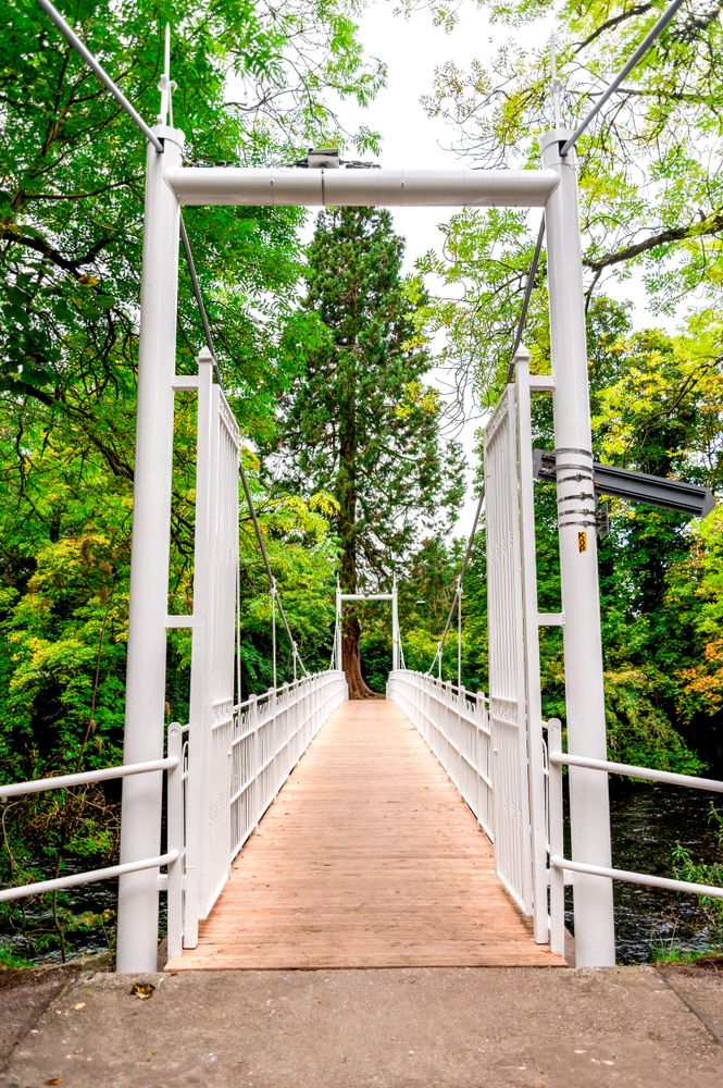 Hanging Bridge to Ness Islands