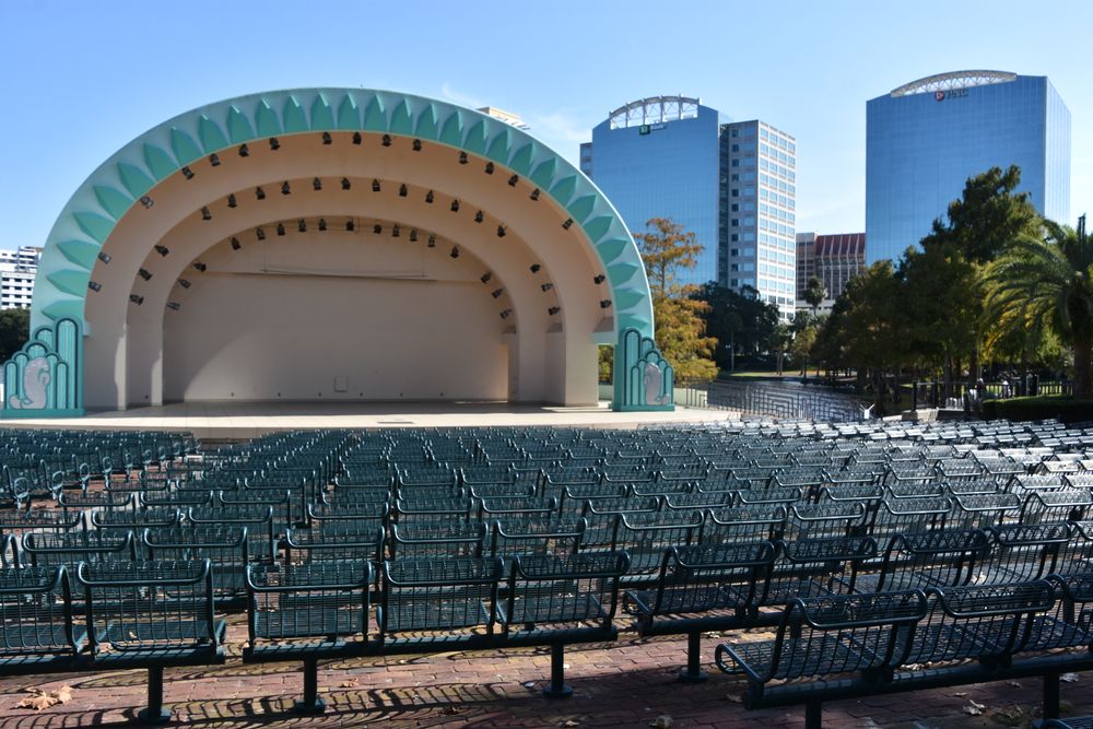View of Walt Disney Amphitheater