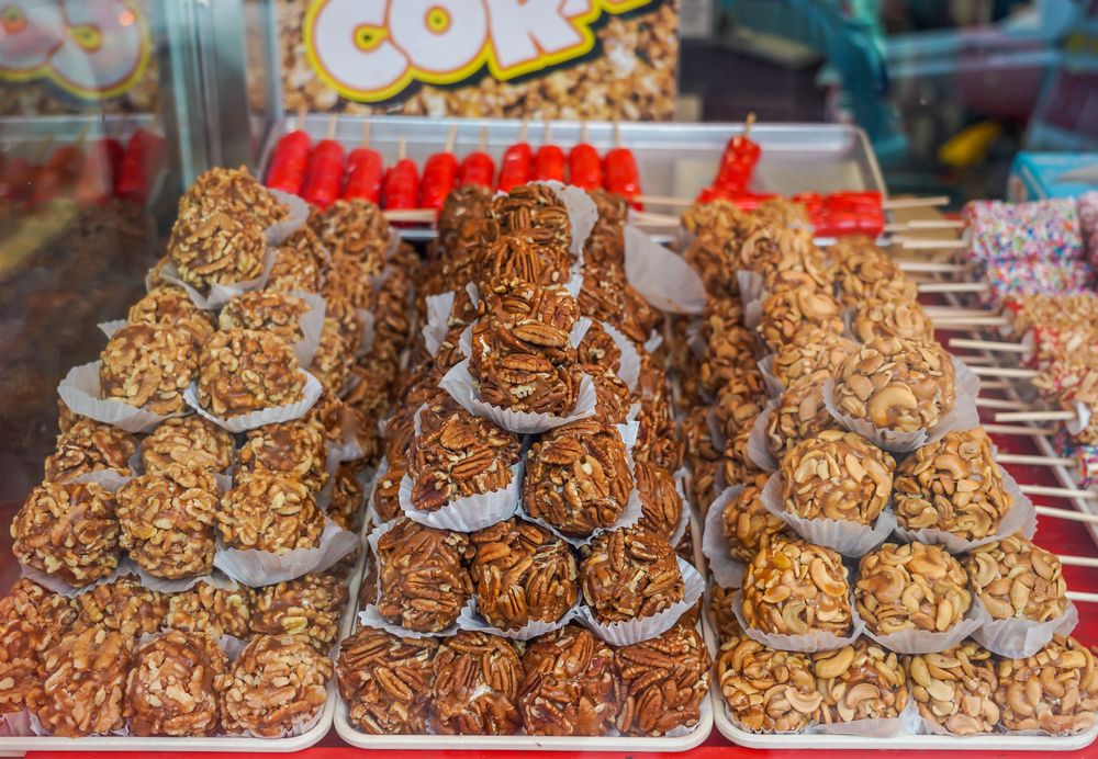 Candied nuts from Williams Candy