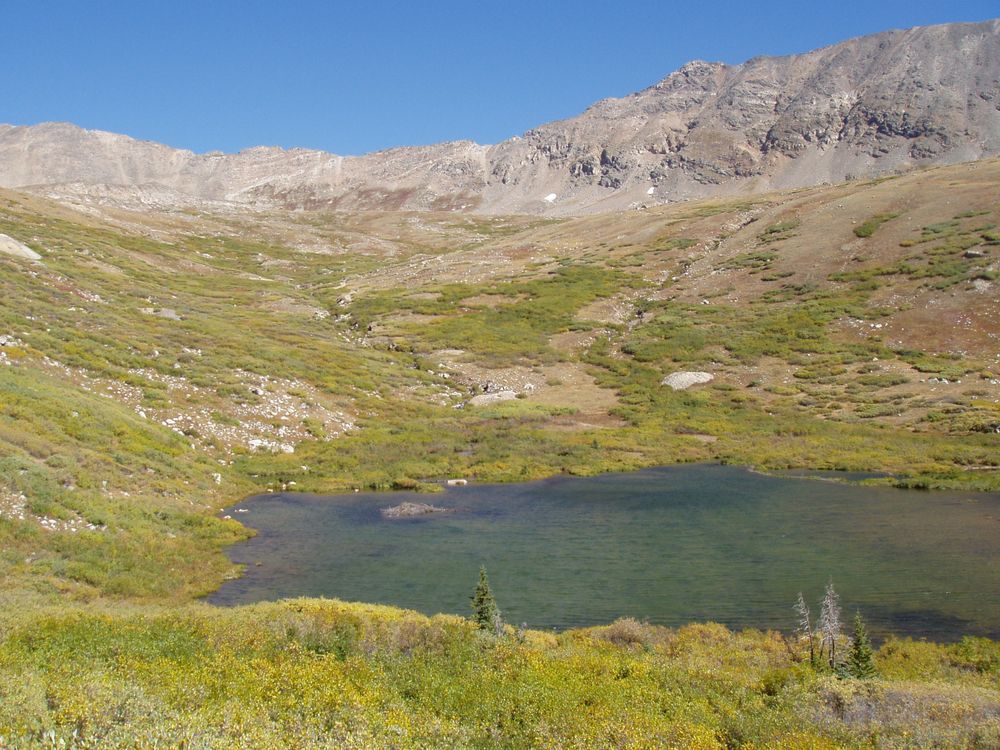 View of a Lake in Mosquito Pass