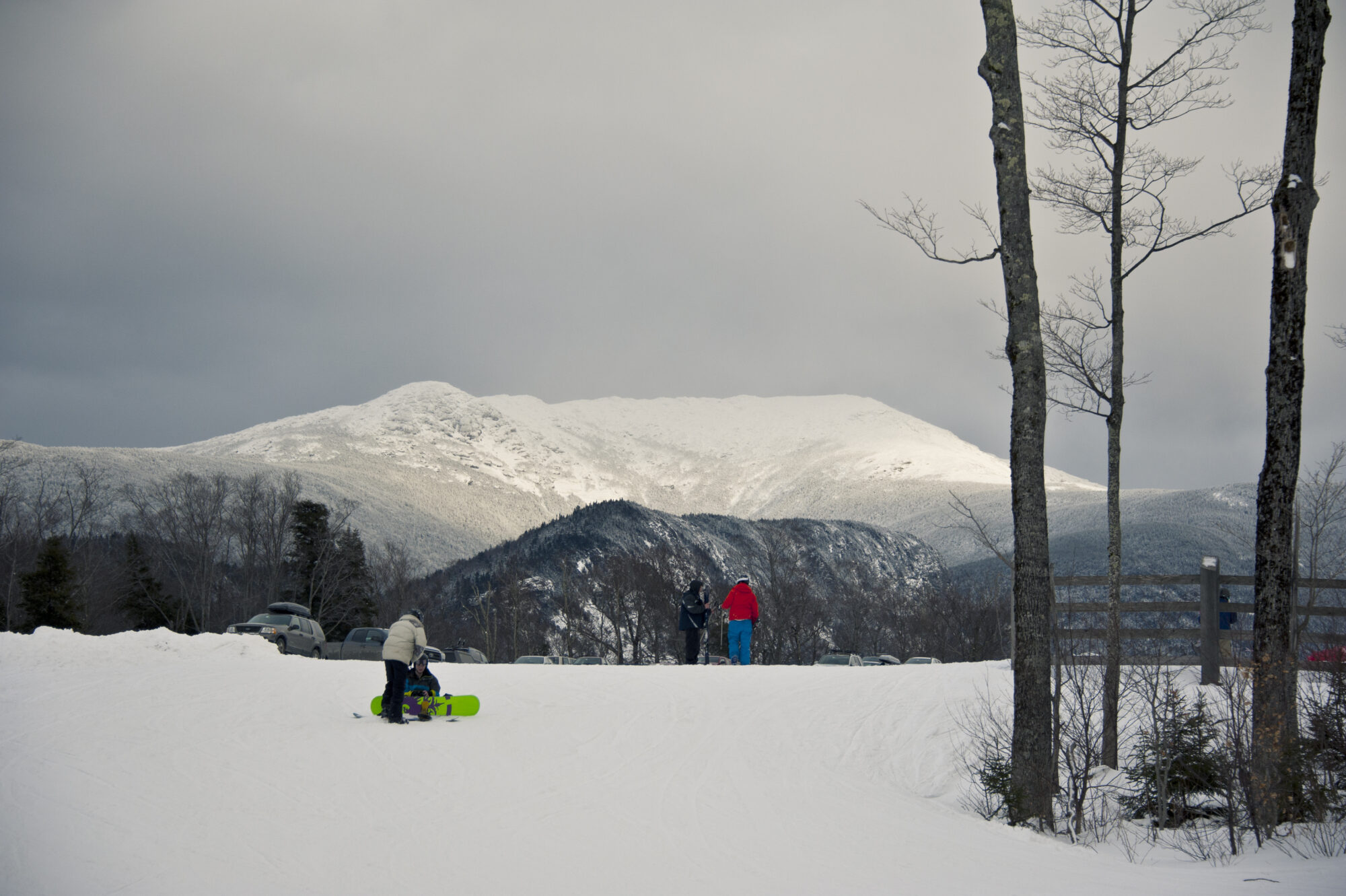 North Conway, New Hampshire: Snowy Retreat in The US in January