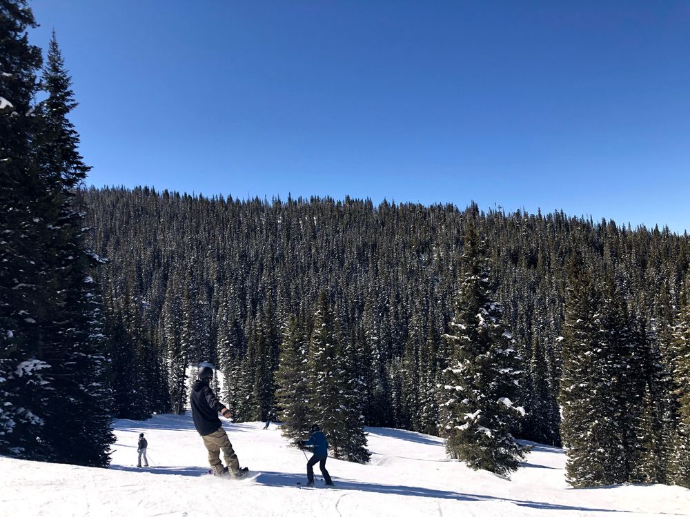 Skiing in Cooper, Colorado