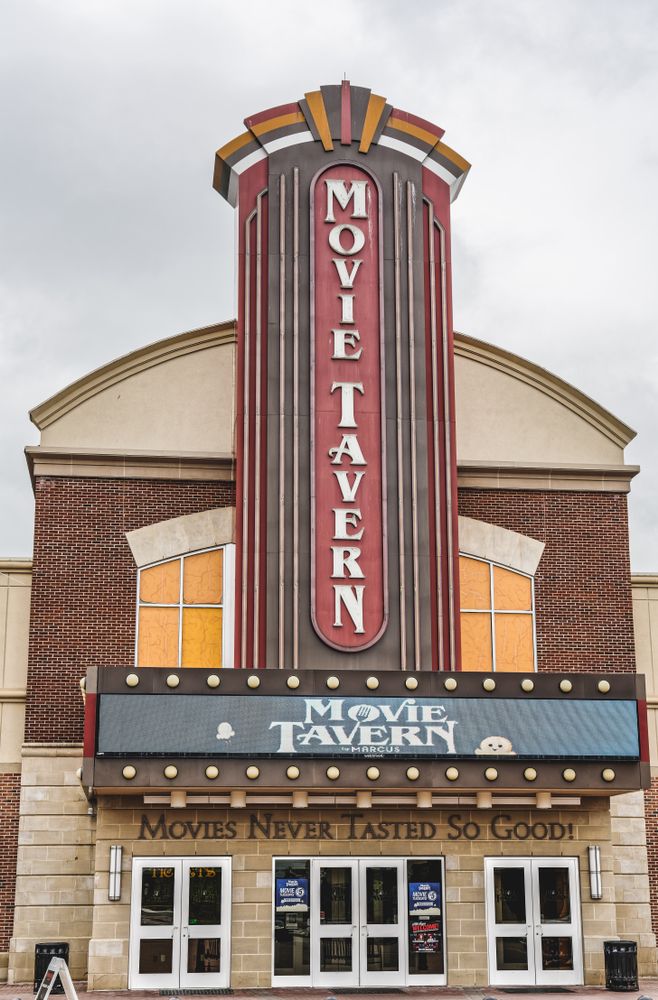 Exterior of the Movie Tavern