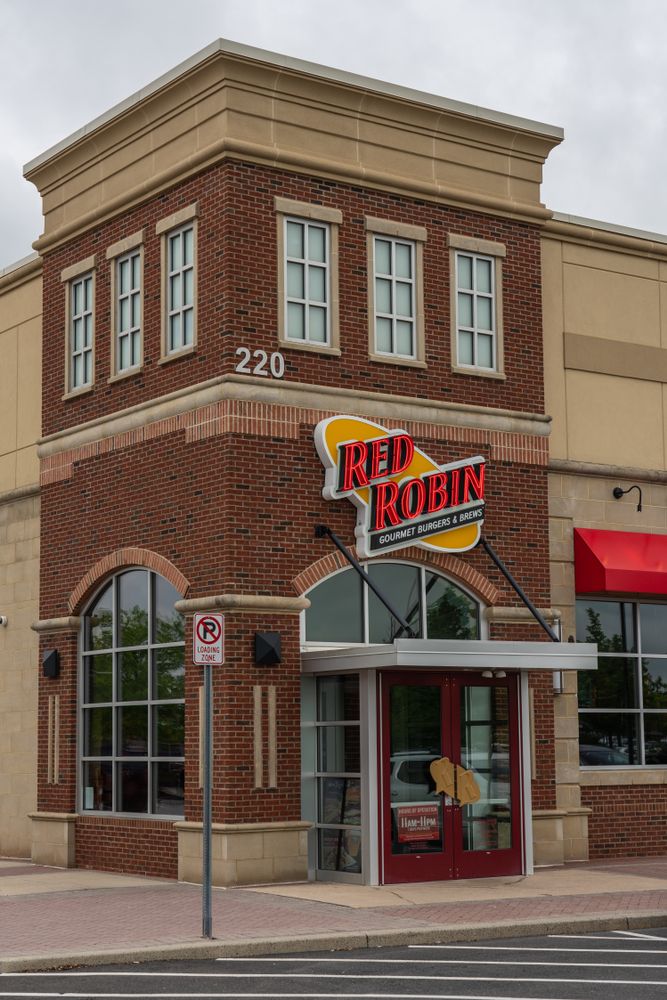 Exterior of Red Robin restaurant at Providence Town Center