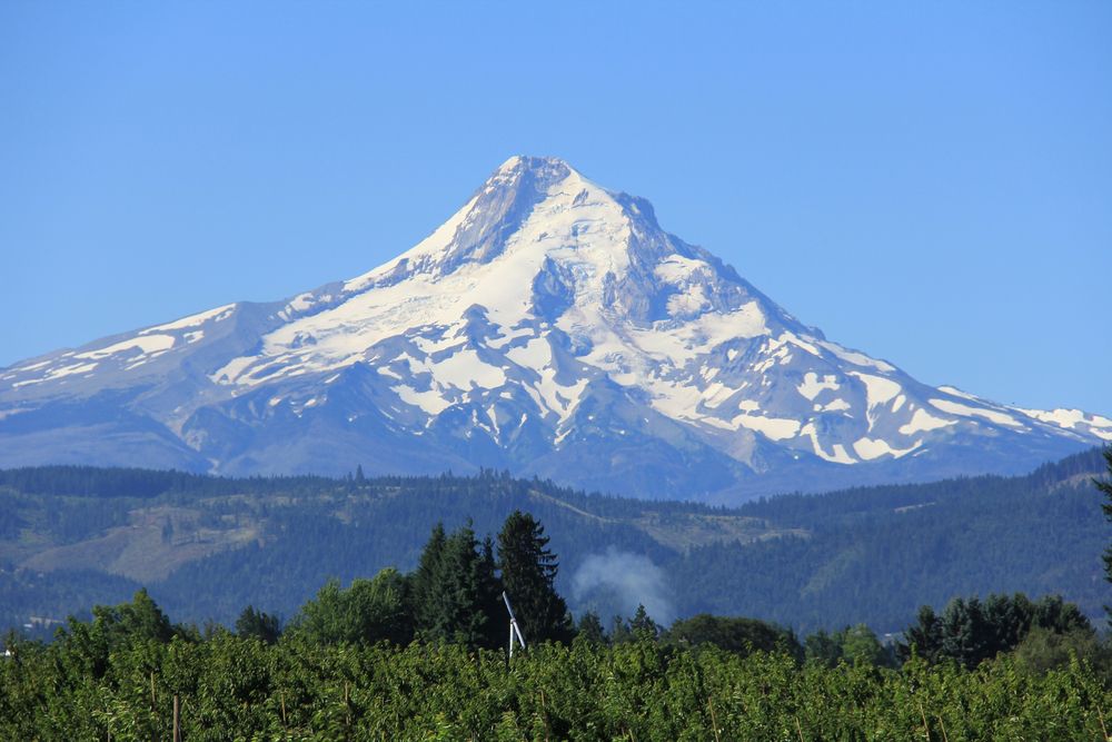 Scenic view of Mt. Hood