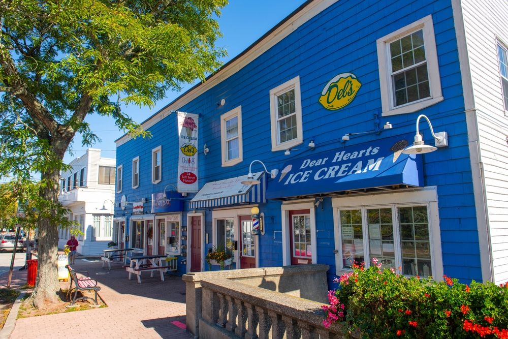 Ice cream parlour at Pawtuxet Village