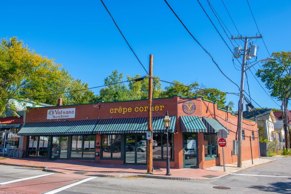 Crepe corner at Pawtuxet Village