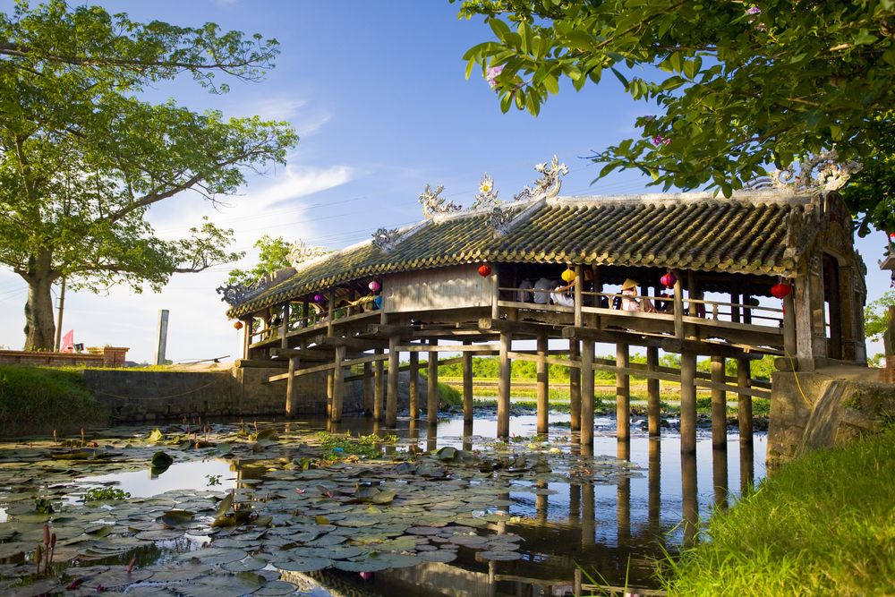 Scenic View of Thanh Toan Bridge