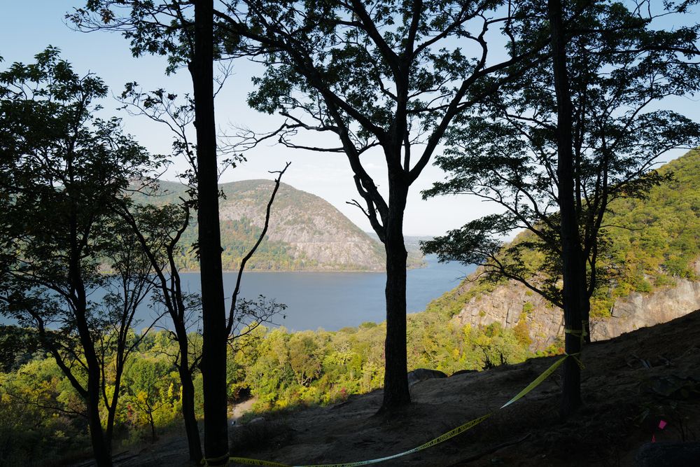 View of hudson river from Bull Hill