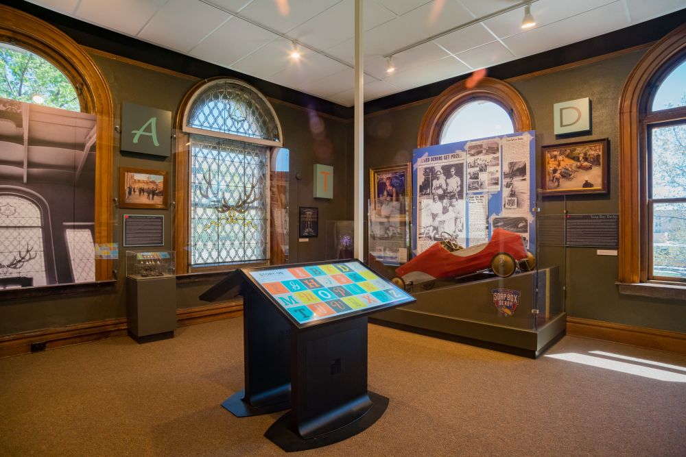 Exhibit in the Colorado Springs Pioneers Museum