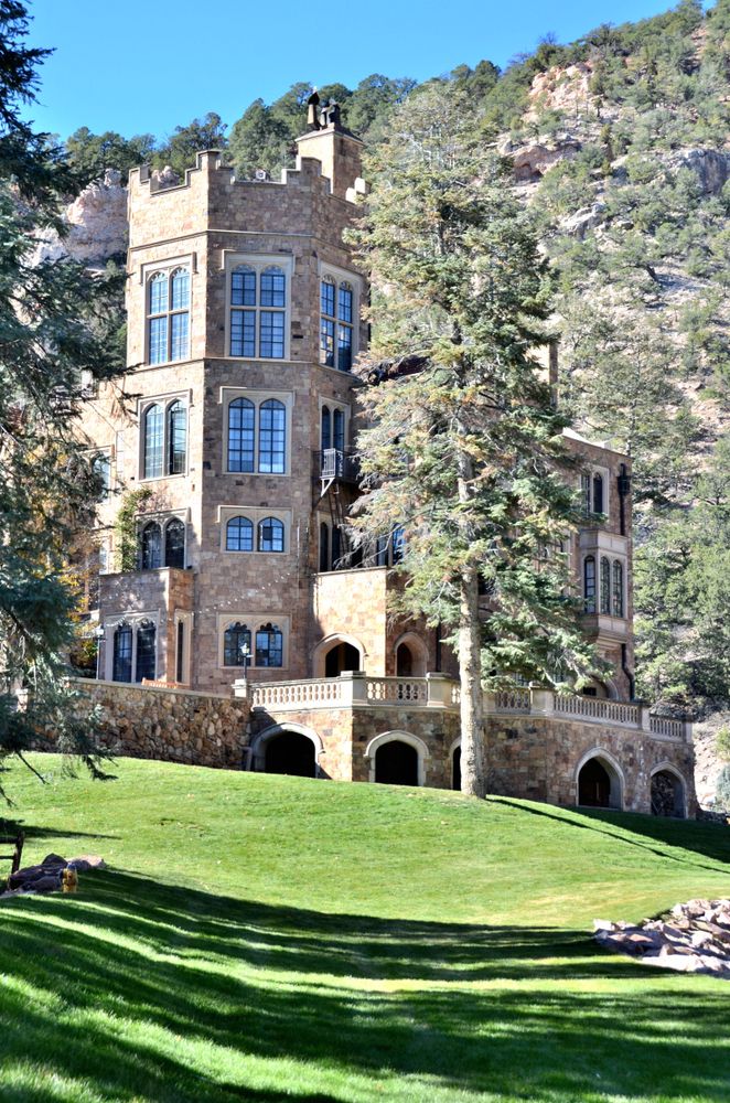 Exterior of the Glen Eyrie Castle