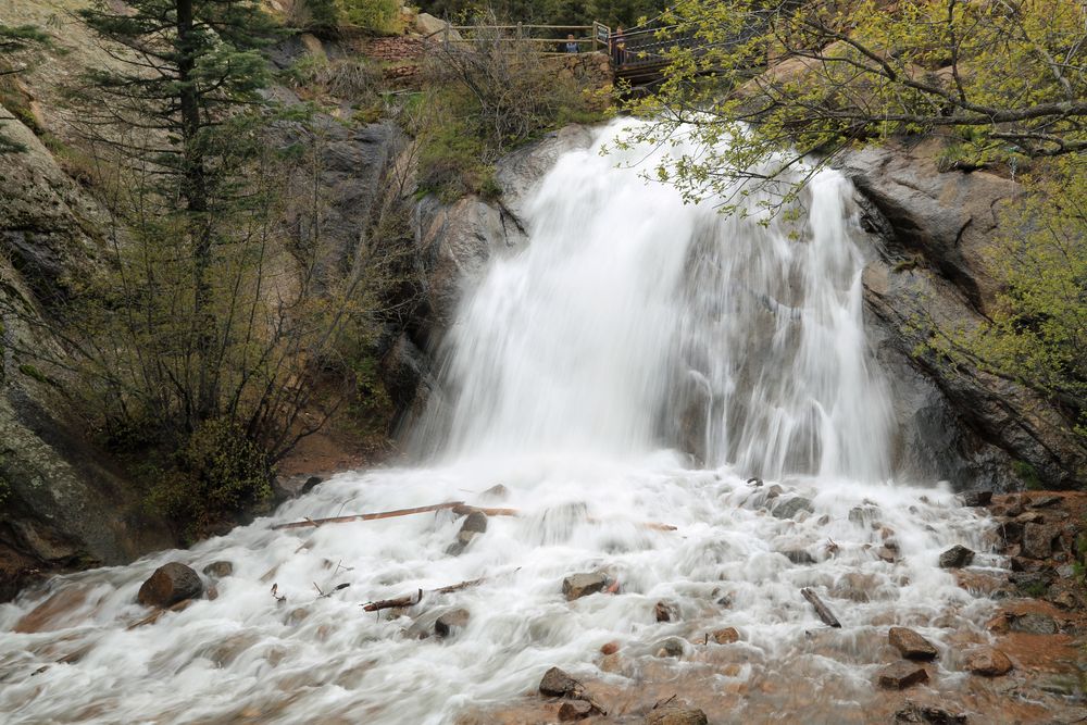 Helen hunt falls at North Cheyenne Canyon Park