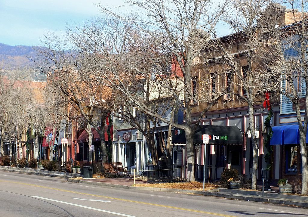 Shops along Old Colorado City Historical District