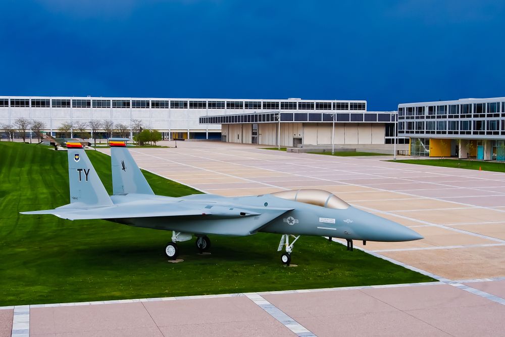 Exterior of the United States Air Force Academy