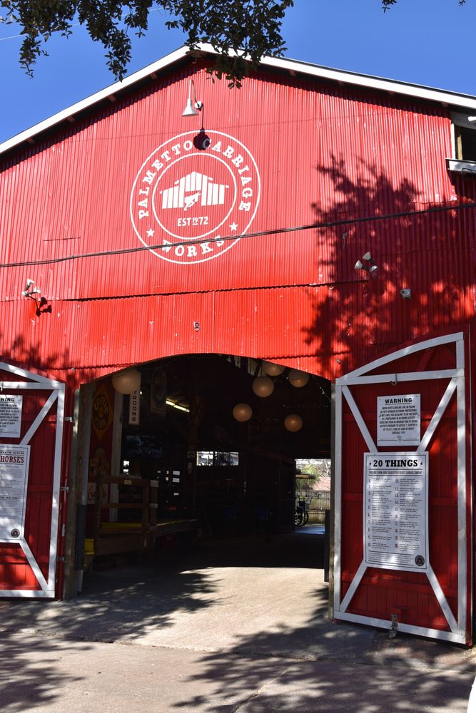 Exterior of The Big Red Barn