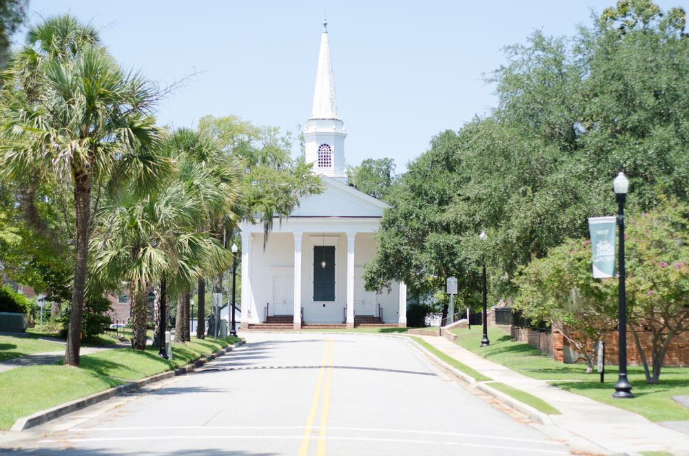 A small church at Conway Downtown