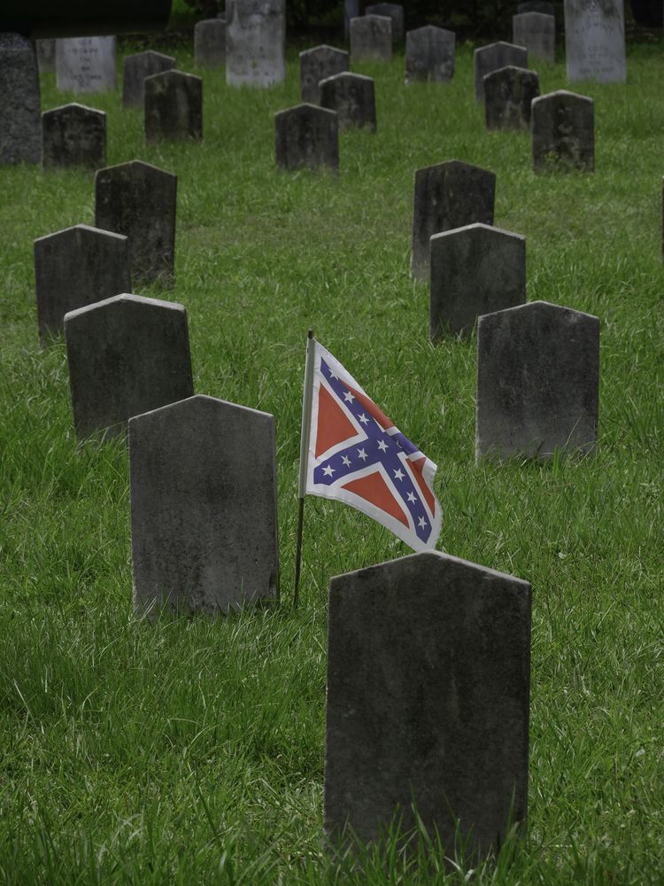 Headstones at Magnolia Cemetery