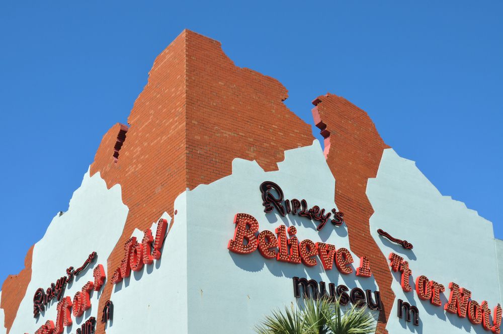Exterior of Ripley’s Believe It Or Not museum