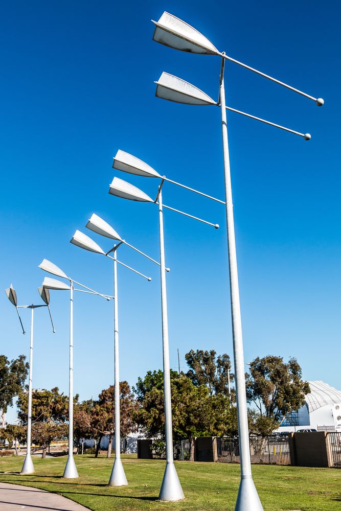 Sculptures at Chula Vista Bayfront Park