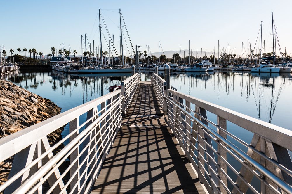 Boat launch at Chula Vista Marina
