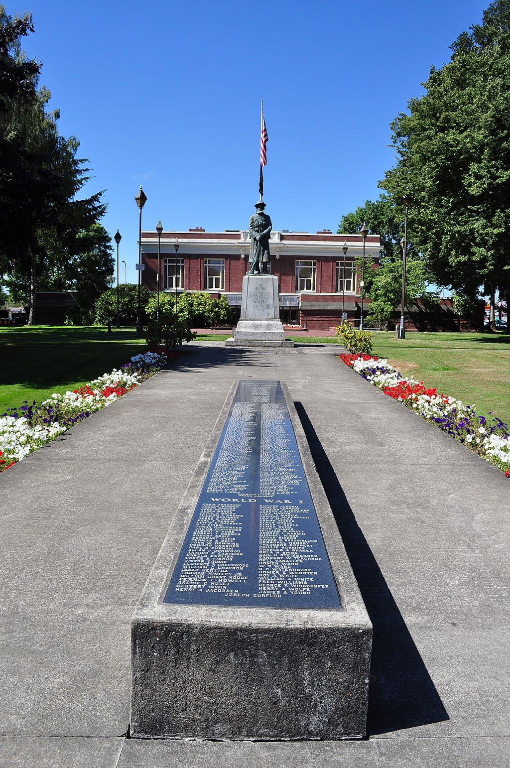 Exterior of Centralia Timberland Library