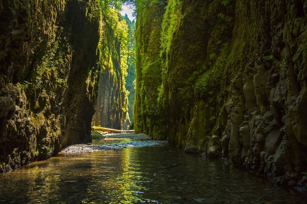 The waters of Columbia River Gorge National Scenic Area
