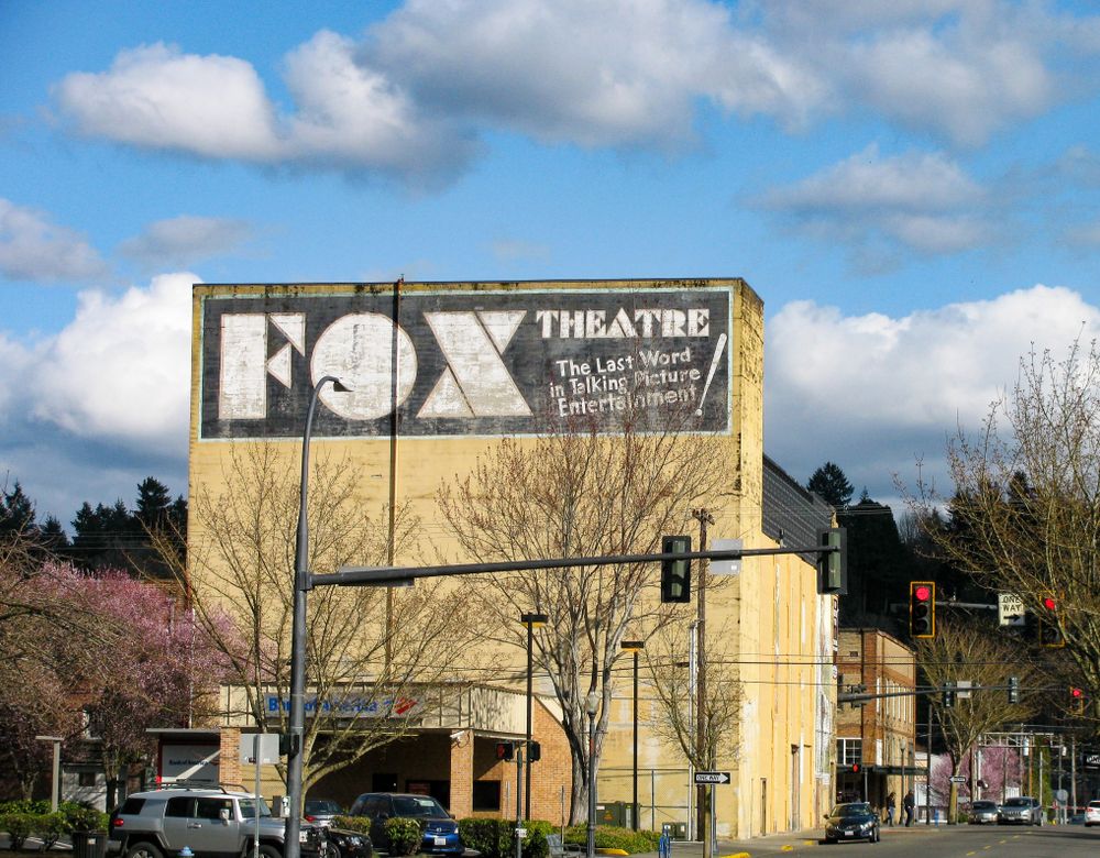 Fox theatre at Downtown Centralia