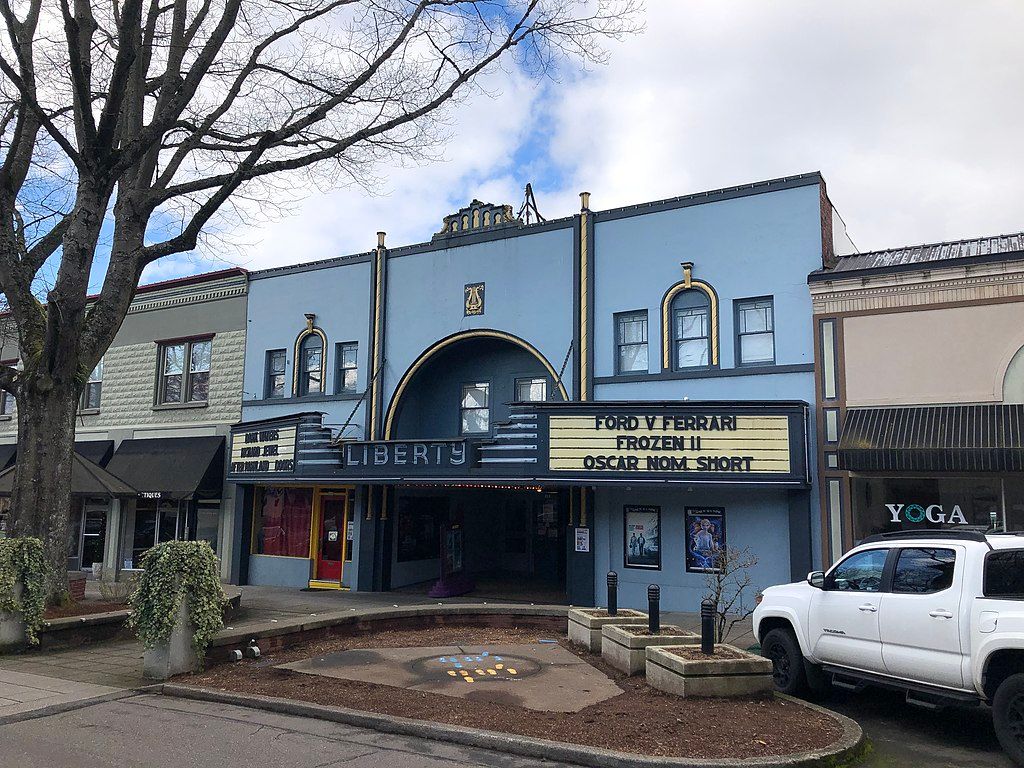 Exterior of the Liberty Theatre