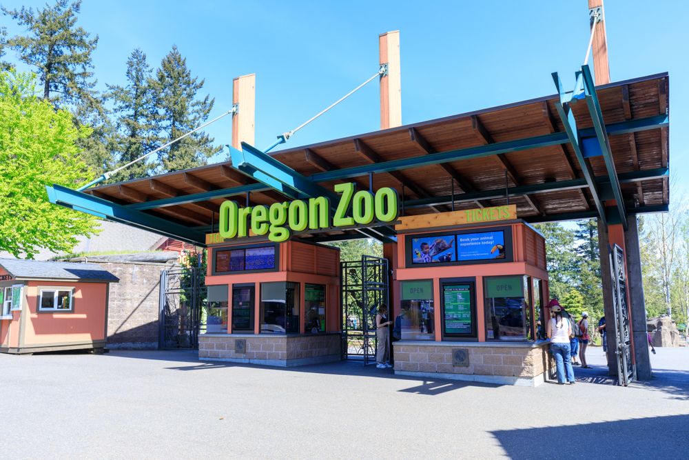 Exterior of the Oregon Zoo