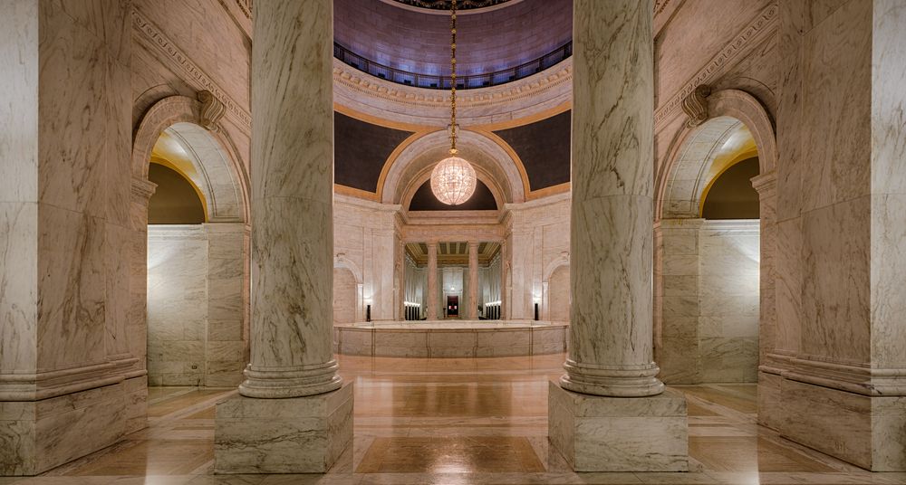 Interior of the West Virginia State Capitol