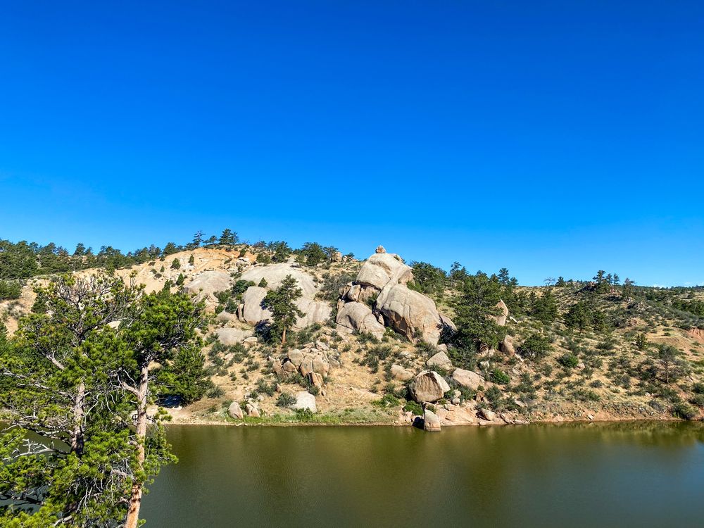 Reservoir at Curt Gowdy State Park